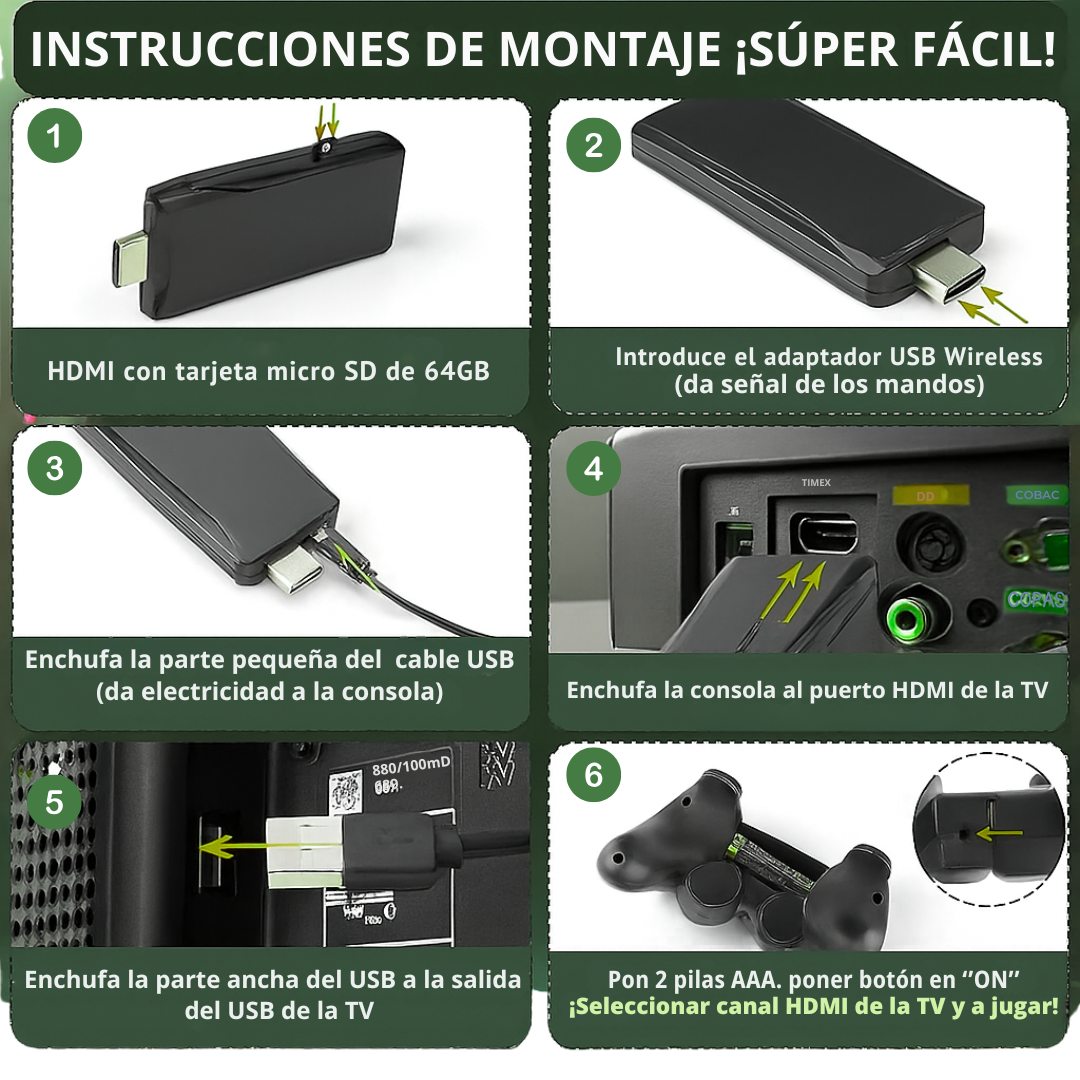 Consola Retro con 20.000 juegos